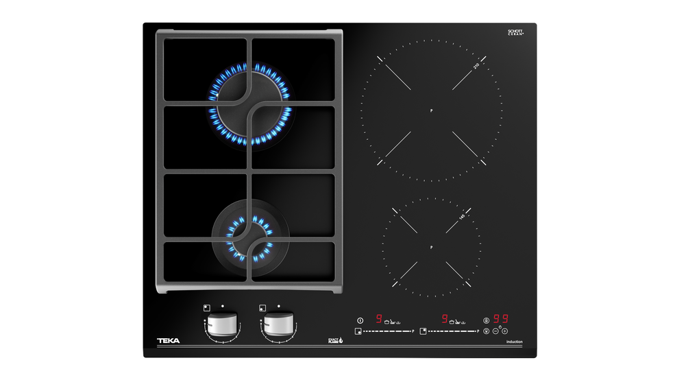 Plita mixta incorporabila JZC 64322 ABC BK, Teka - applemob